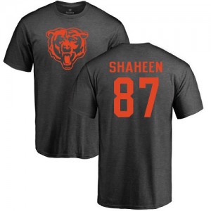 Adam Shaheen Ash One Color - #87 Football Chicago Bears T-Shirt