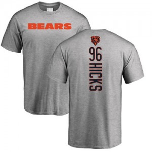 Akiem Hicks Ash Backer - #96 Football Chicago Bears T-Shirt