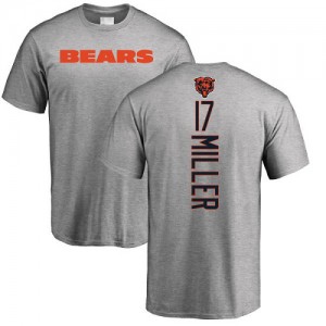 Anthony Miller Ash Backer - #17 Football Chicago Bears T-Shirt