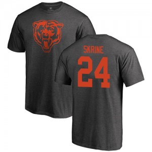 Buster Skrine Ash One Color - #24 Football Chicago Bears T-Shirt