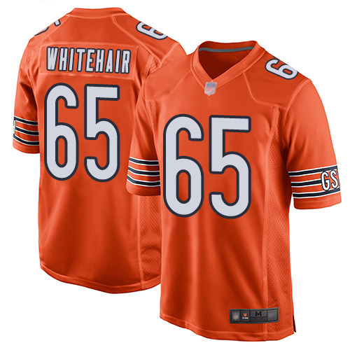 Game Men's Cody Whitehair Orange Alternate Jersey - #65 Football Chicago Bears