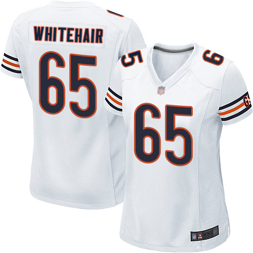 Game Women's Cody Whitehair White Road Jersey - #65 Football Chicago Bears