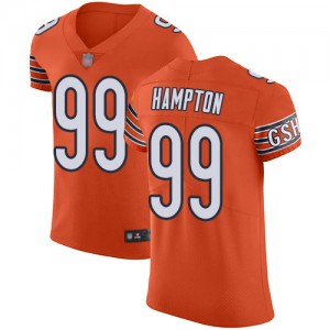 Elite Men's Dan Hampton Orange Alternate Jersey - #99 Football Chicago Bears Vapor Untouchable