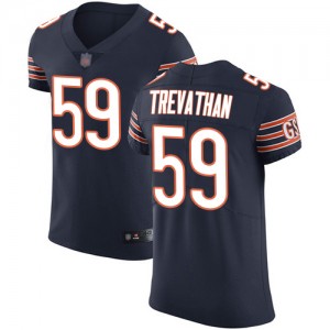 Elite Men's Danny Trevathan Navy Blue Home Jersey - #59 Football Chicago Bears Vapor Untouchable