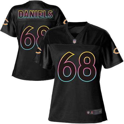 Game Women's James Daniels Black Jersey - #68 Football Chicago Bears Fashion