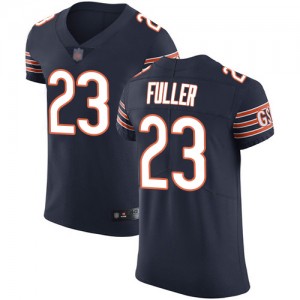 Elite Men's Kyle Fuller Navy Blue Home Jersey - #23 Football Chicago Bears Vapor Untouchable