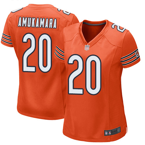 Game Women's Prince Amukamara Orange Alternate Jersey - #20 Football Chicago Bears
