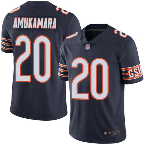 Limited Men's Prince Amukamara Navy Blue Home Jersey - #20 Football Chicago Bears Vapor Untouchable