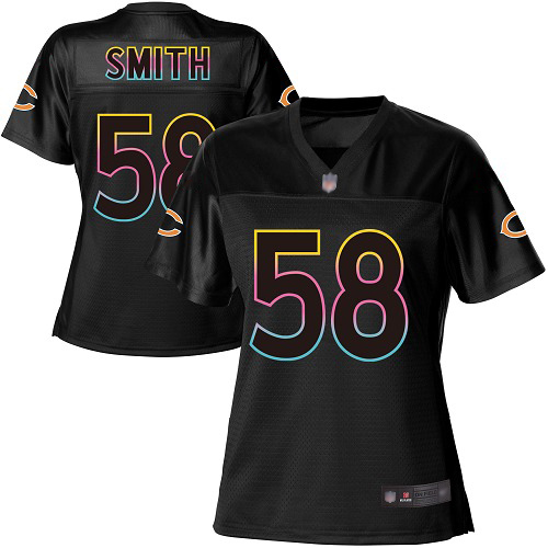 Game Women's Roquan Smith Black Jersey - #58 Football Chicago Bears Fashion